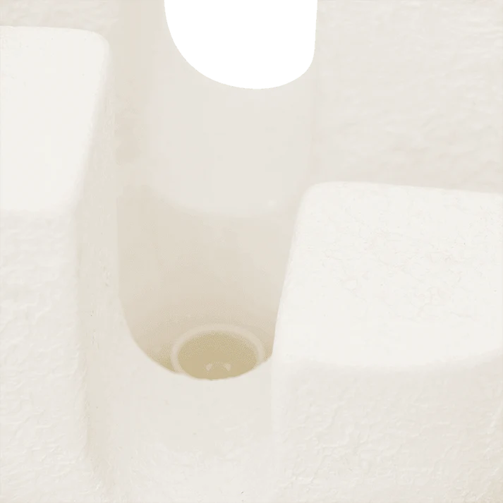 White Ceramic Table Lamp Cuarto