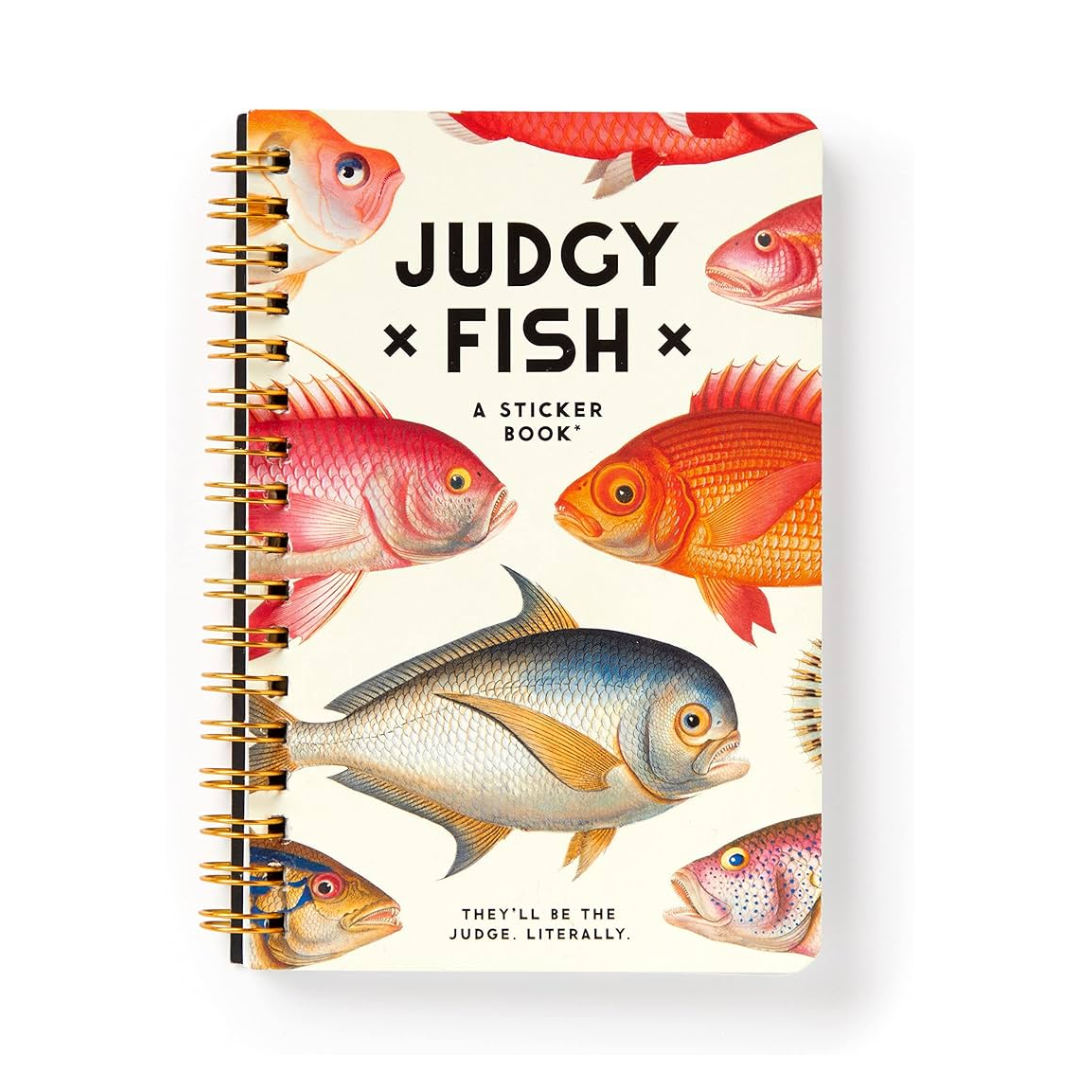 Judgy Fish Sticker Book