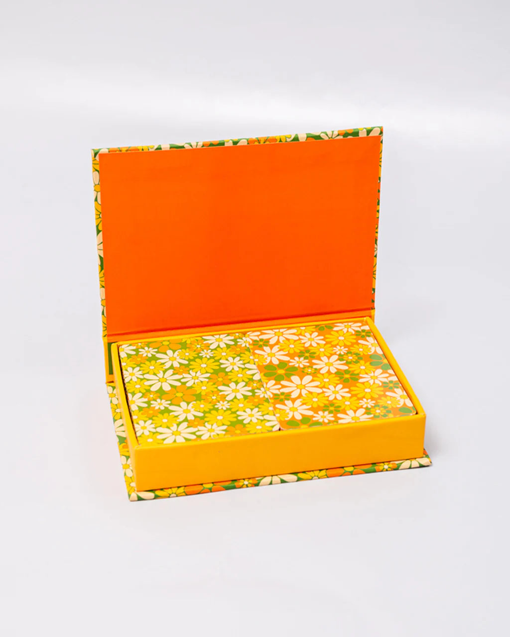 Double Deck Playing Cards Flora