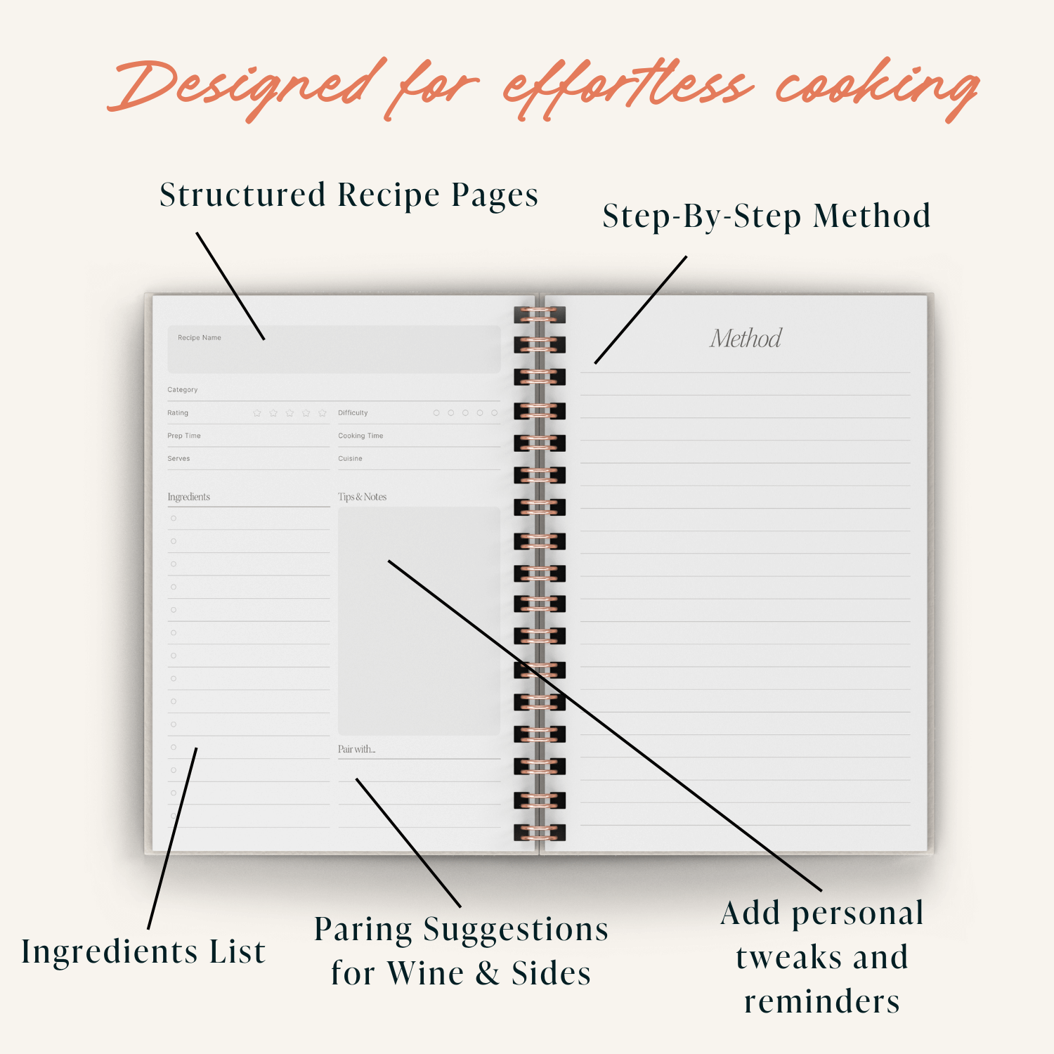 Tomato Vine Recipe Journal