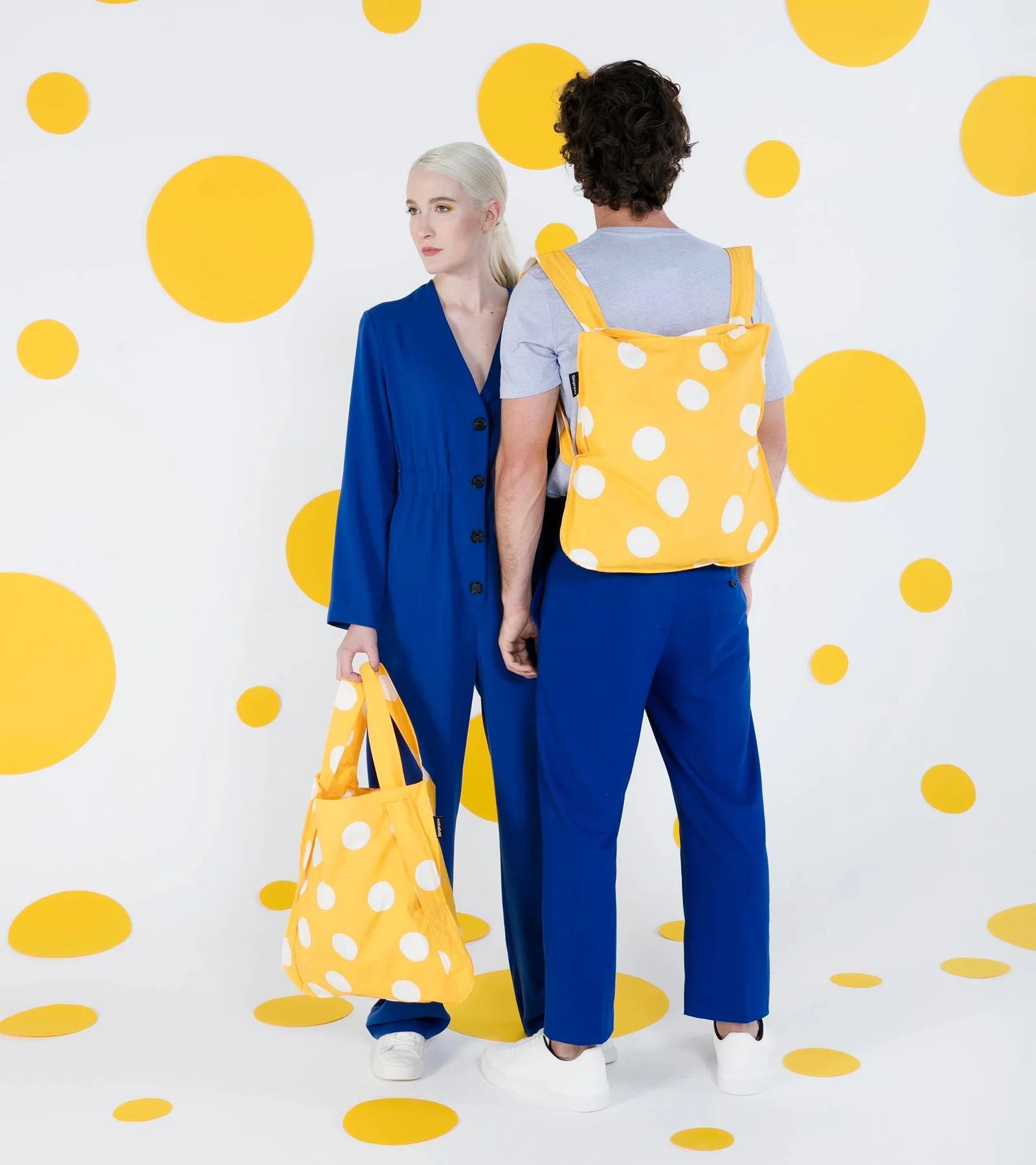 Golden Dots Bag & Backpack