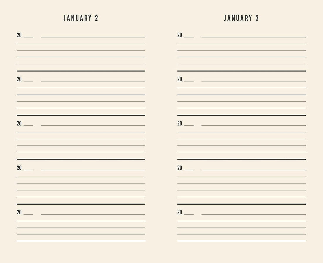 Canvas One Line A Day: A Five-Year Memory Book