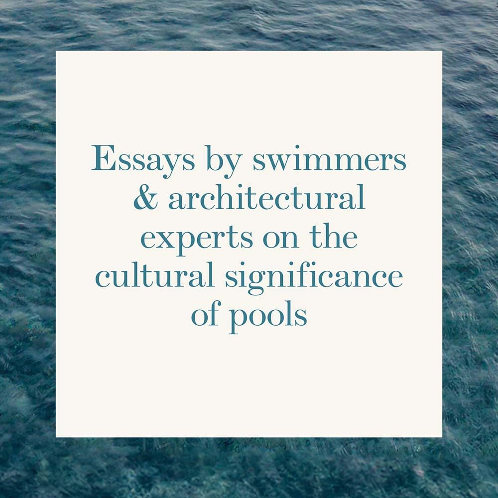 Text overlay on a white square with blue text against a blue water background