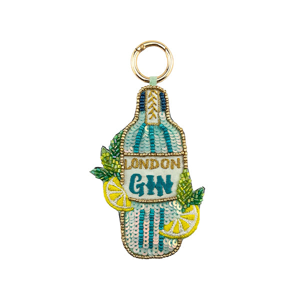London Beaded Bag Charm