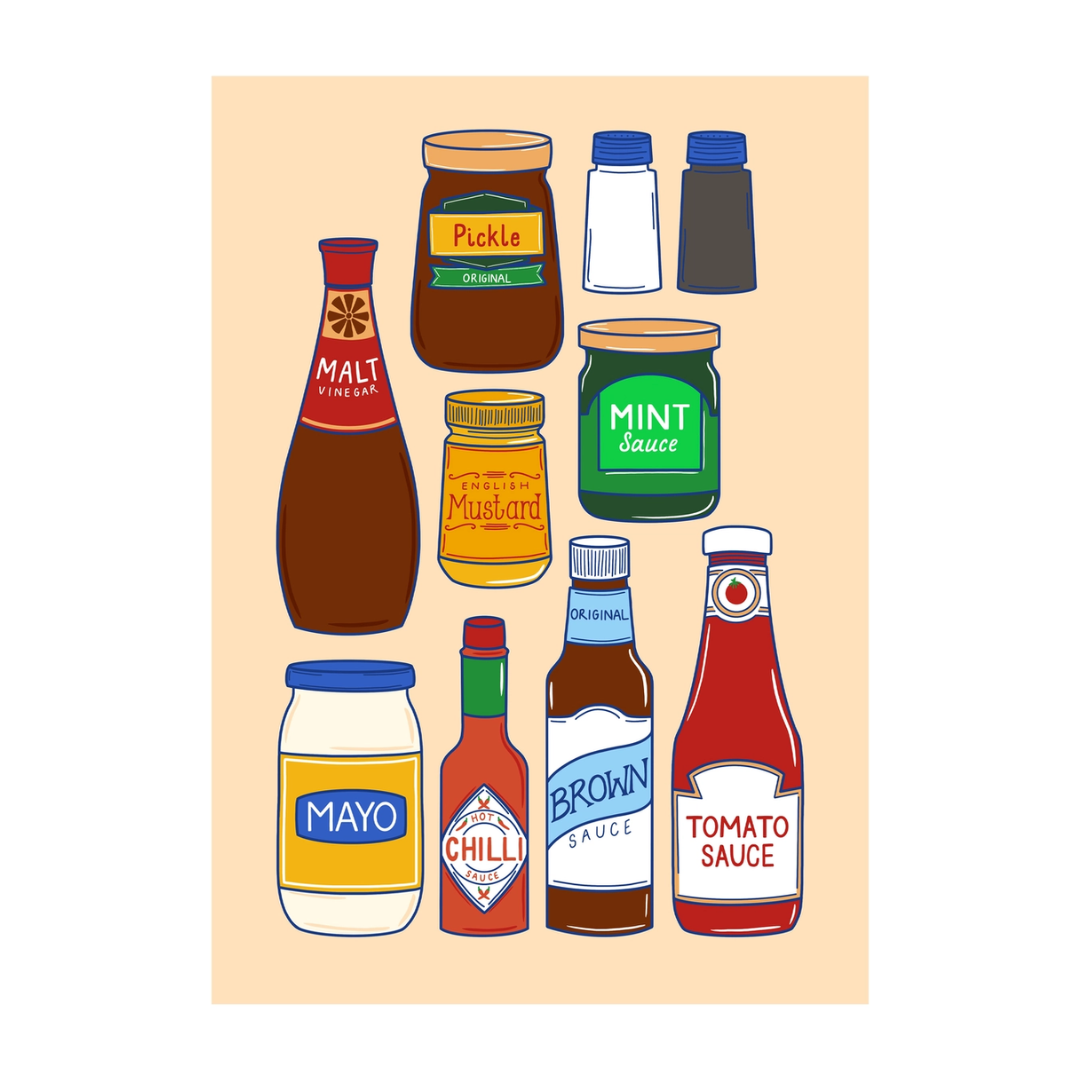 Table Sauces Print