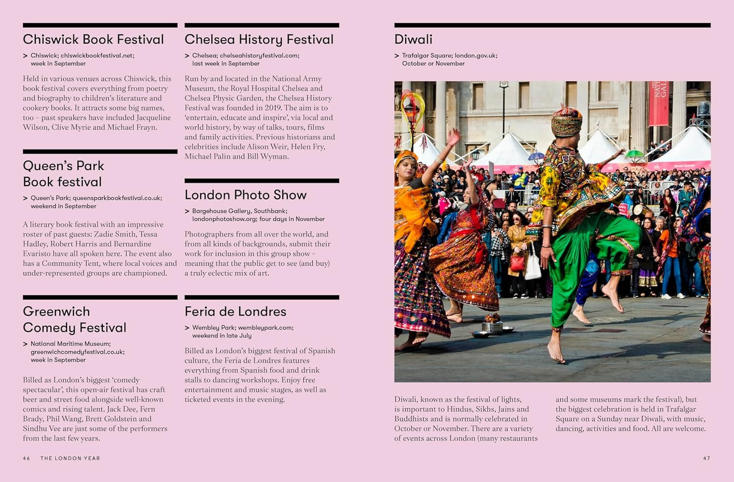 The London Year - What To Do and When