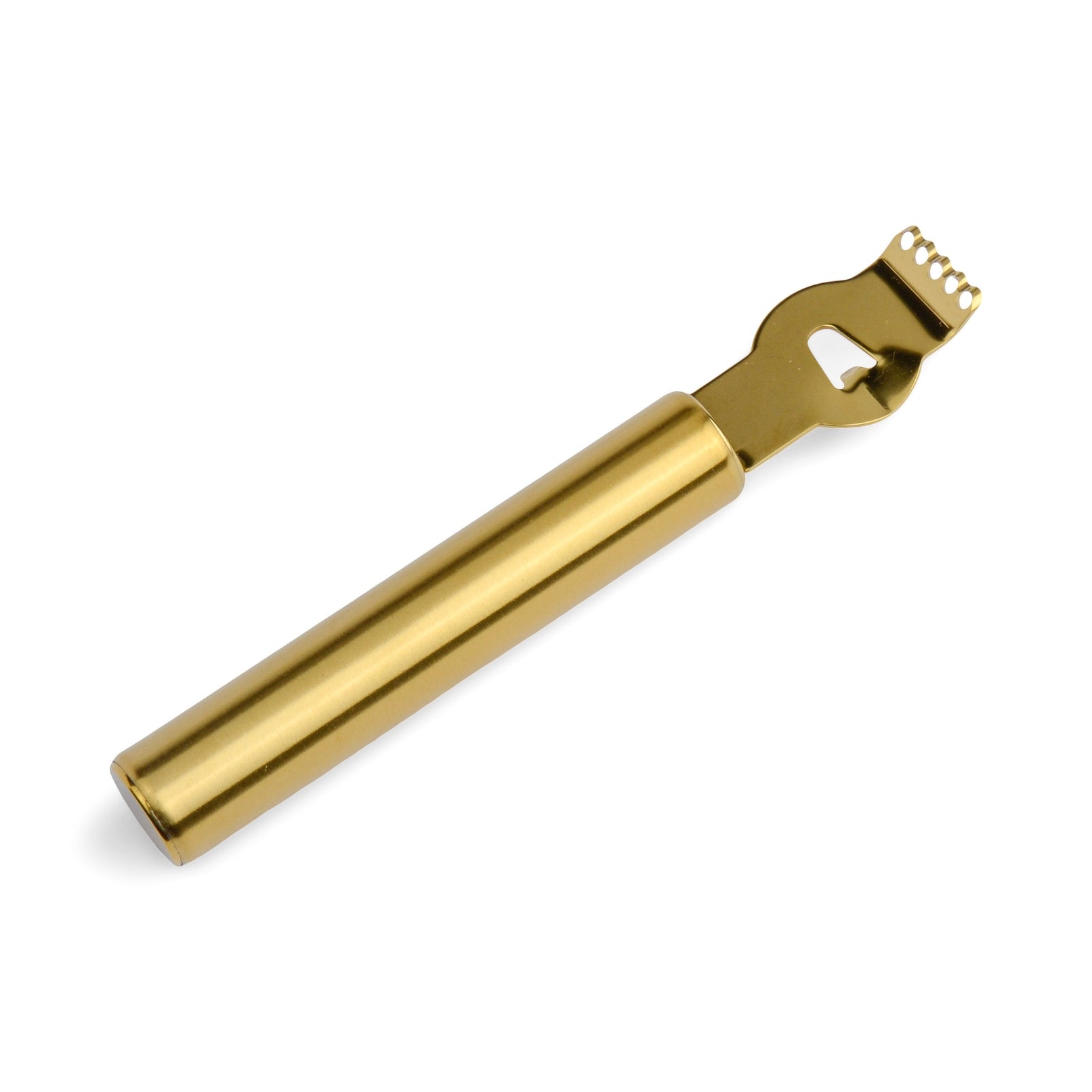 Gold precision zesteron a white background