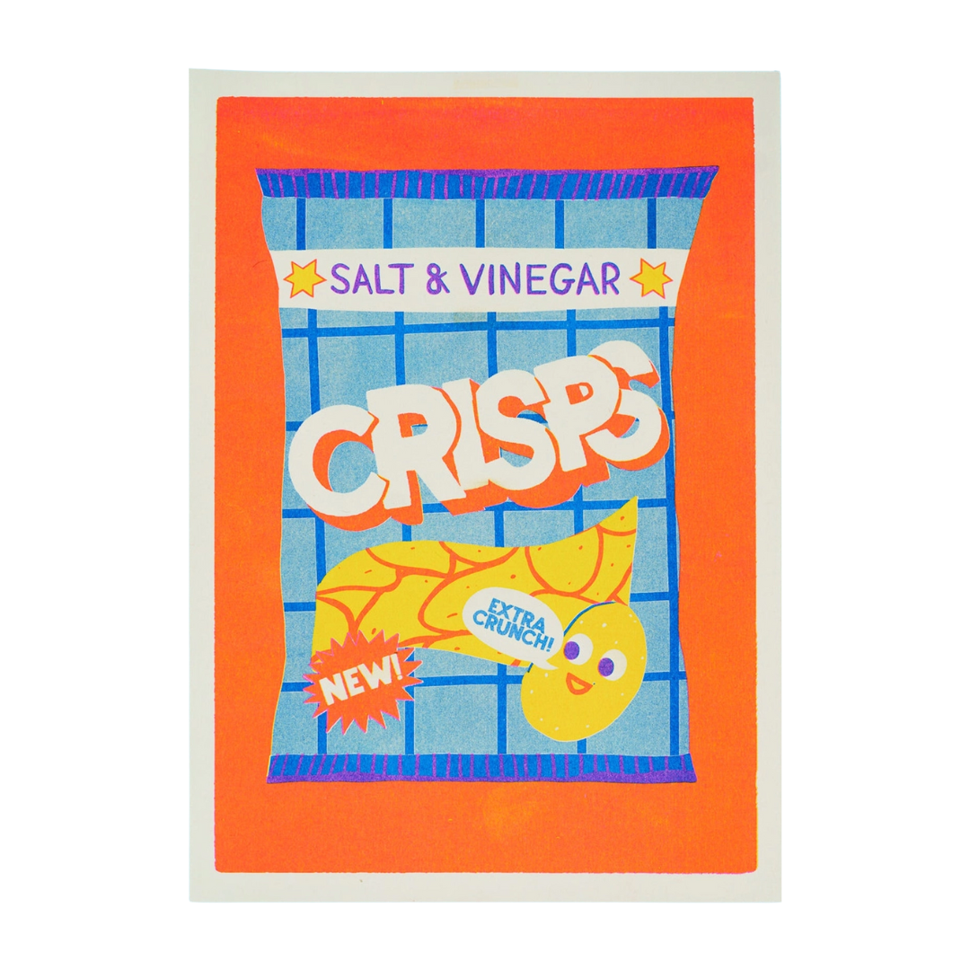 Crisps A4 Print