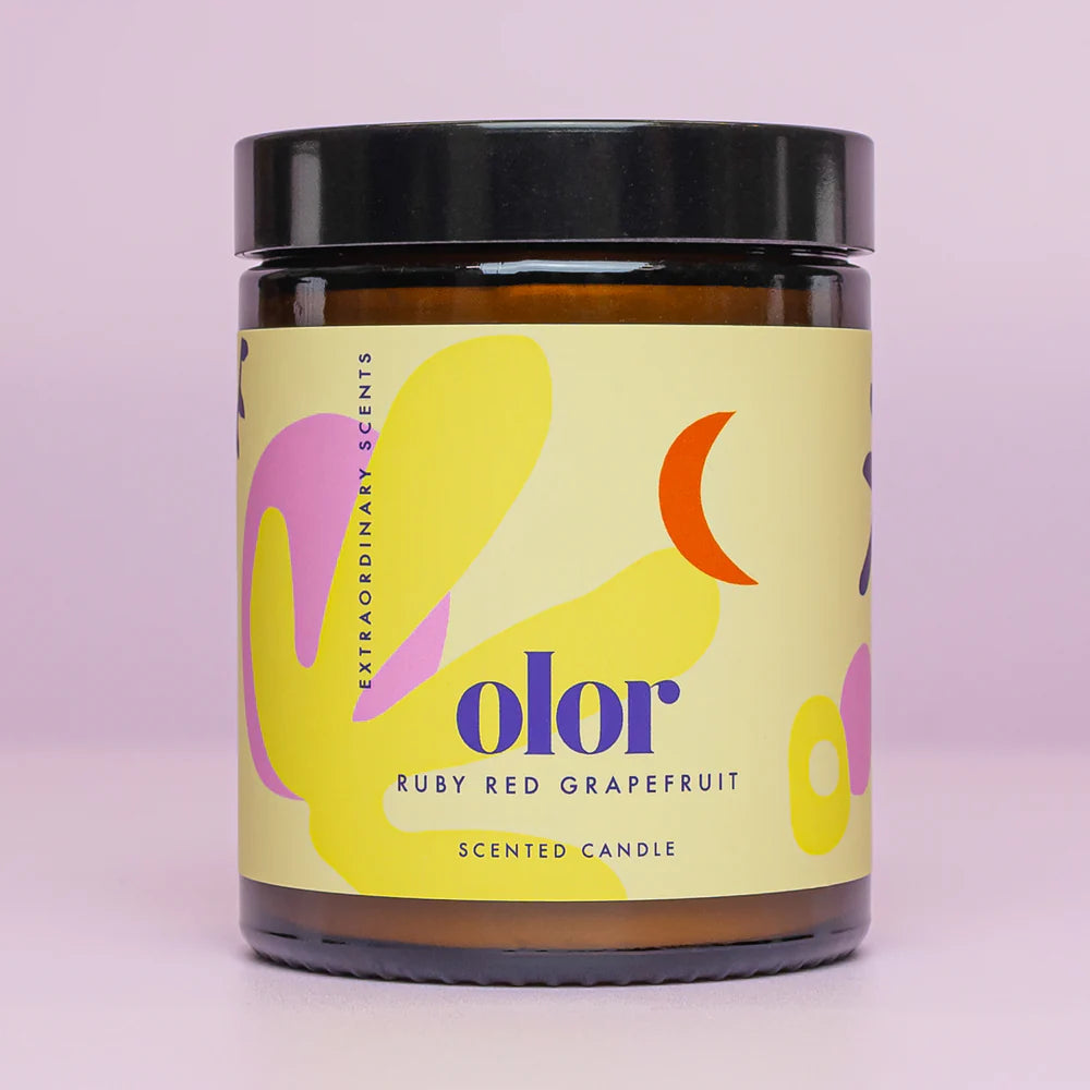 Ruby Red Grapefruit Jar Candle