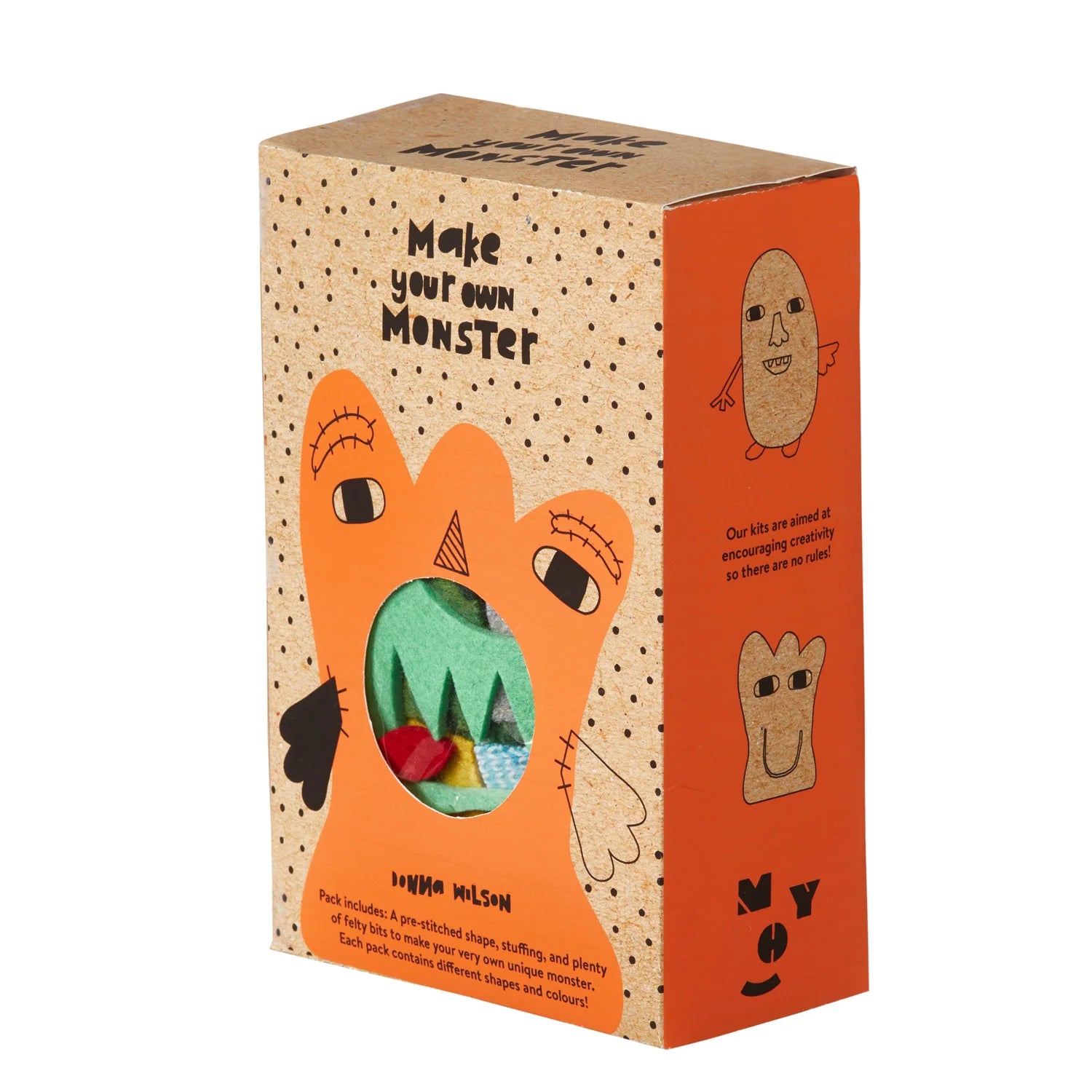 box for the "Make Your Own Monster Kit" on a white background