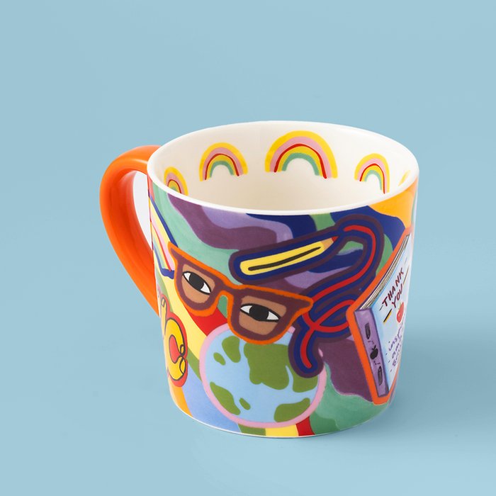 Rainbow Thank You Mug