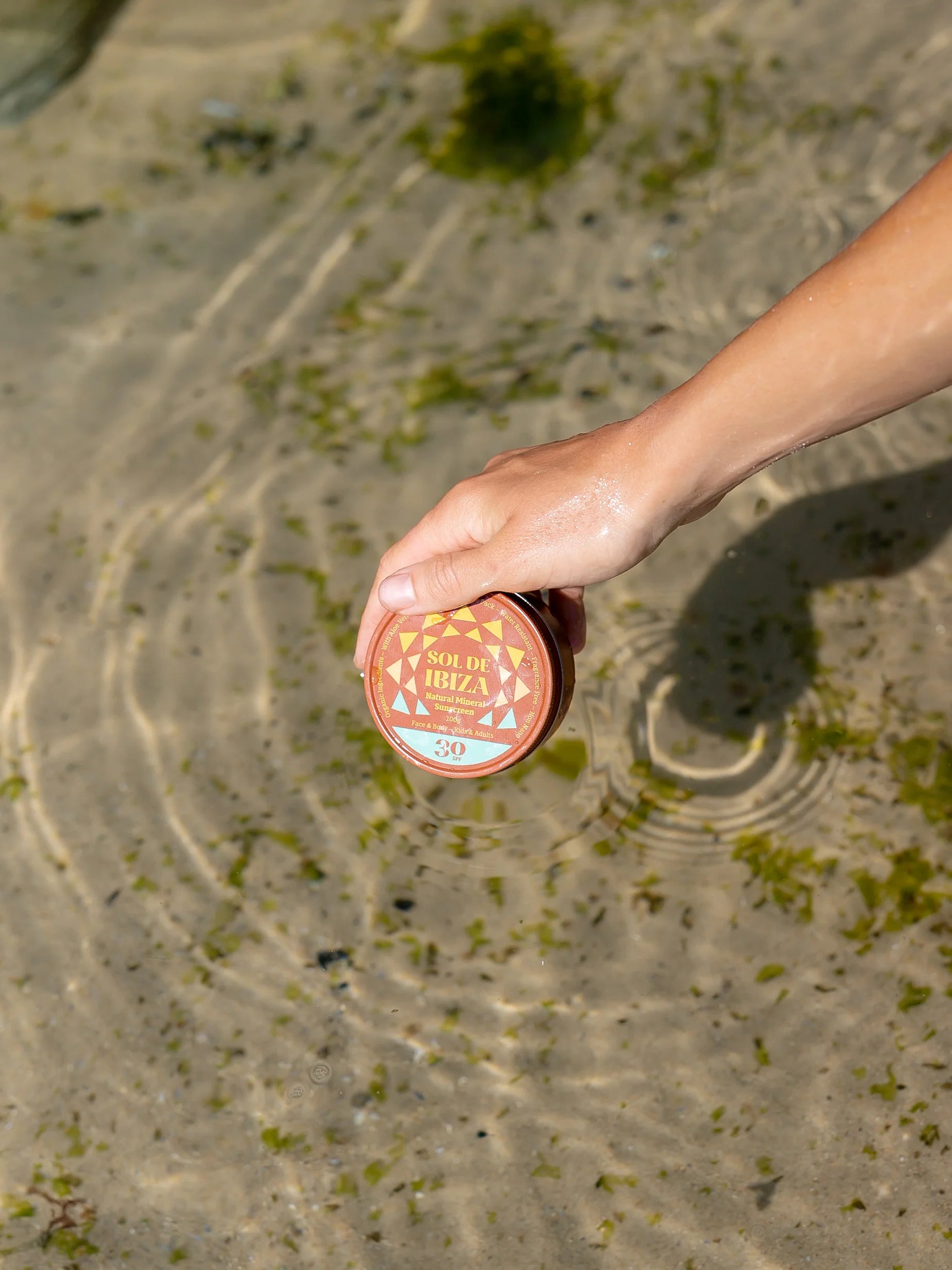 Vegan Face & Body Cream in a Tin SPF30