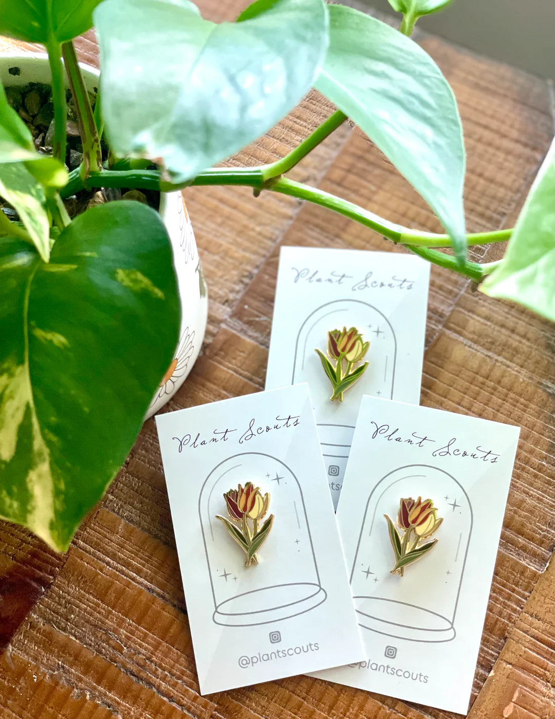 Tulip Enamel Pin