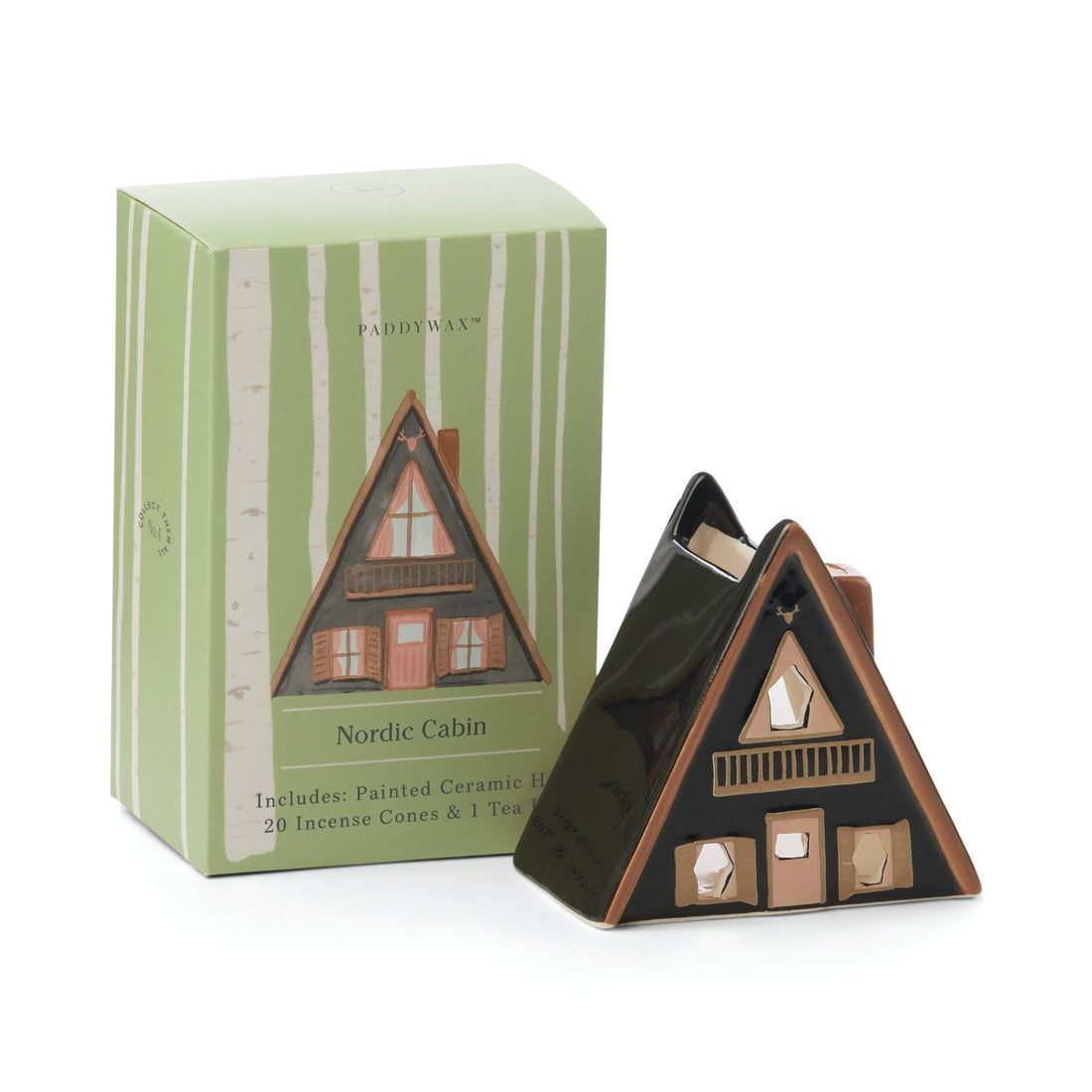 Nordic Cabin Style Incense Cones & Tealight