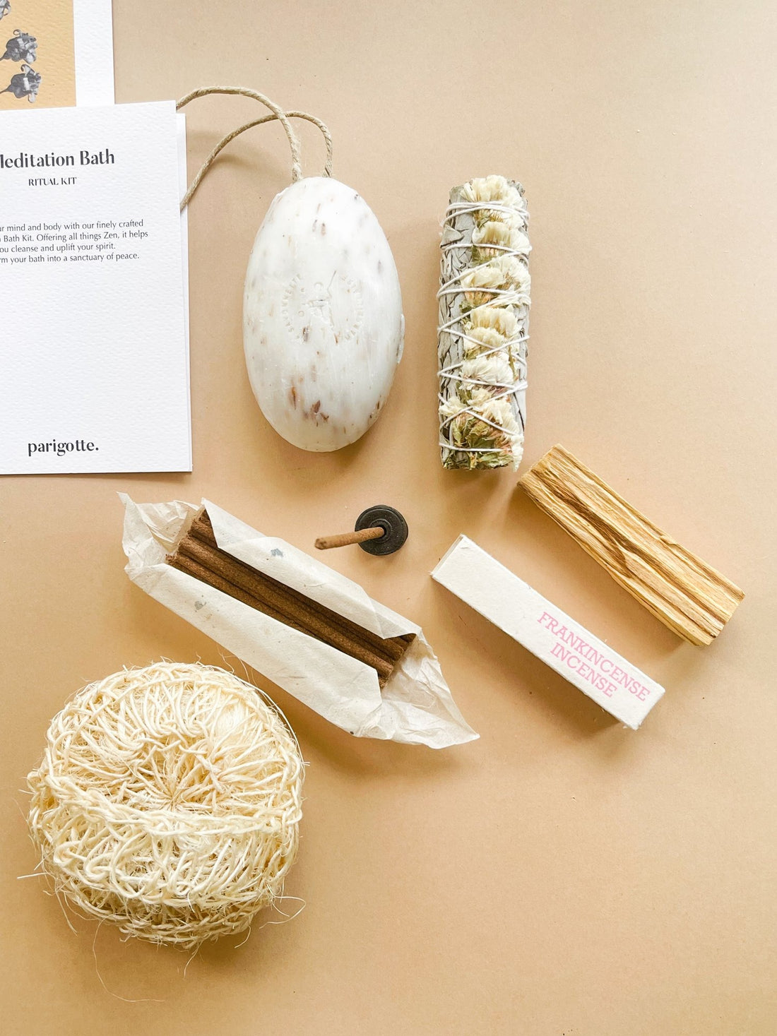 Meditation & Bath Ritual Kit