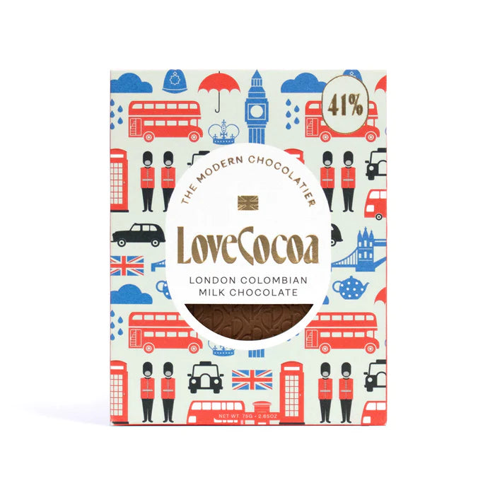 London Icons Colombian 41% Milk Chocolate