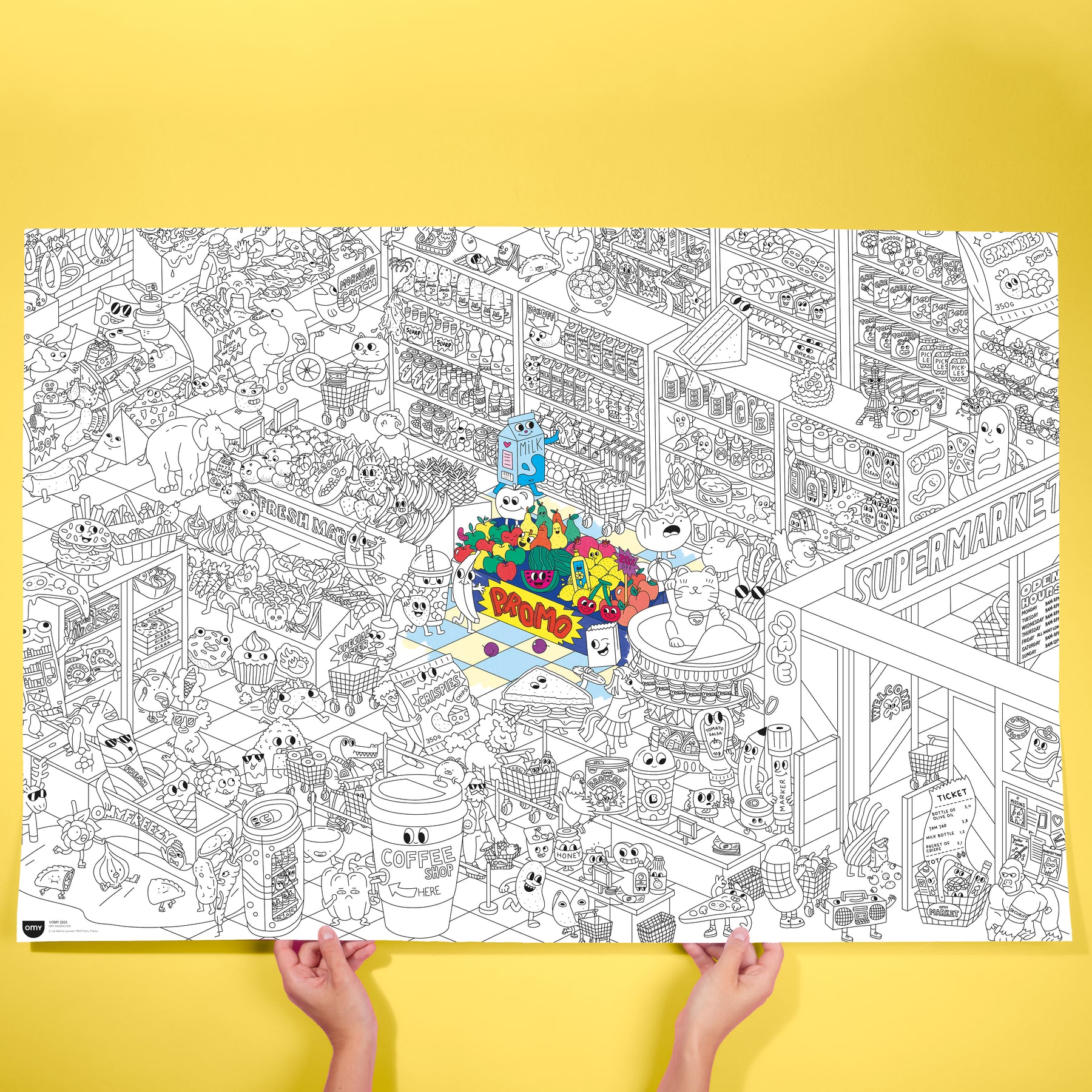 Giant Coloring Posters