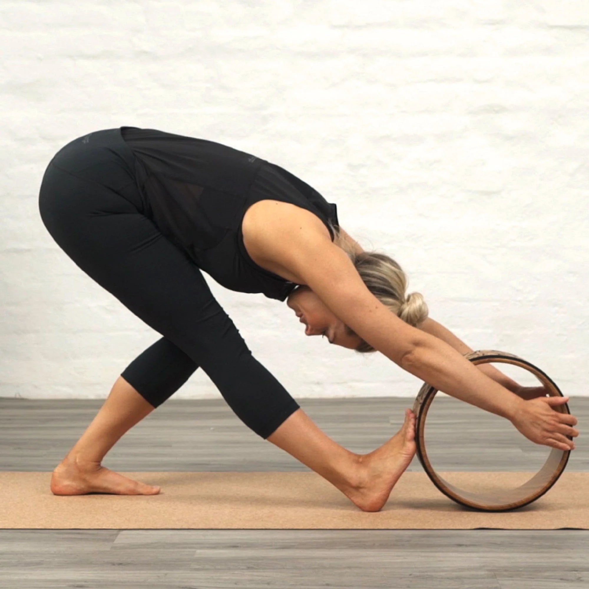 Cork Yoga Wheel