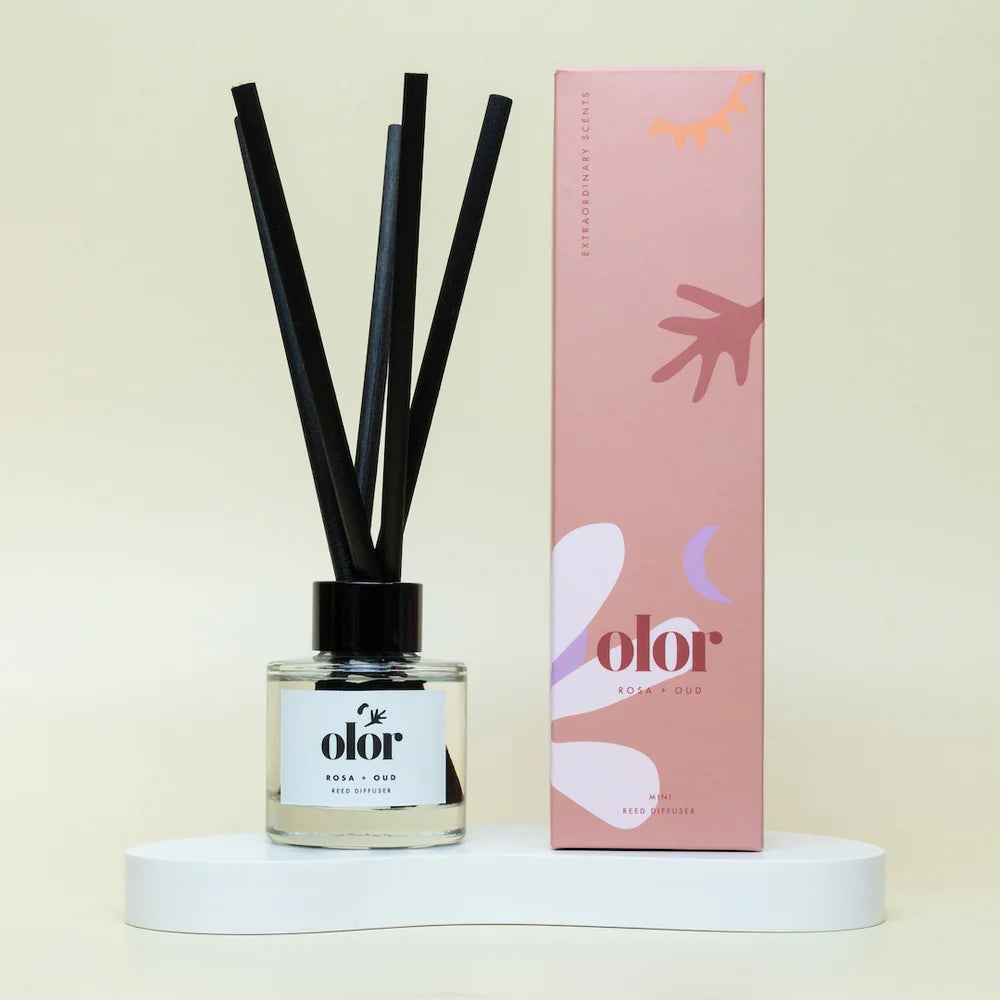 Rosa & Oud Mini Diffuser 50 ml