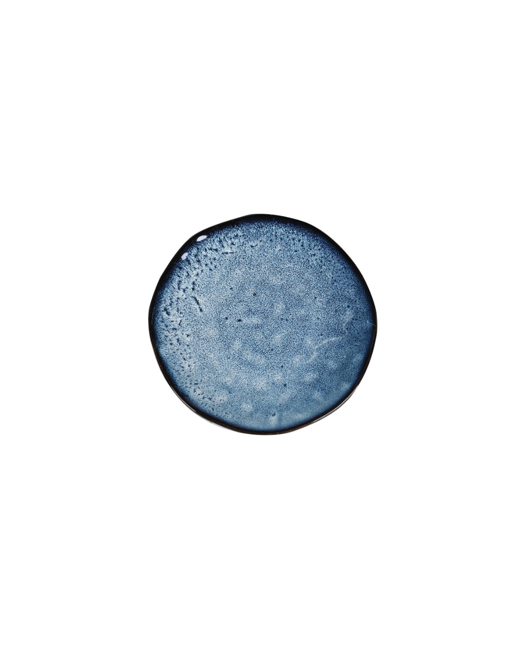 Blue porcelain Rydal Side Plate – 200 mm elegant side dish plate for dining and entertaining.