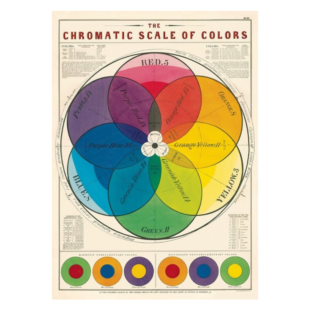 Chromatic Scale Of Colors Poster