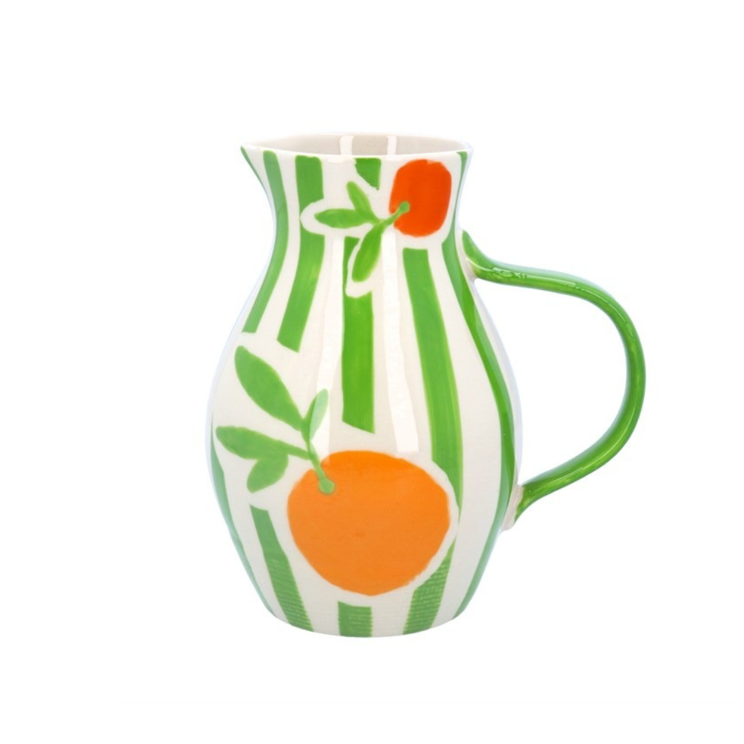 Stoneware Clementine Medium Jug