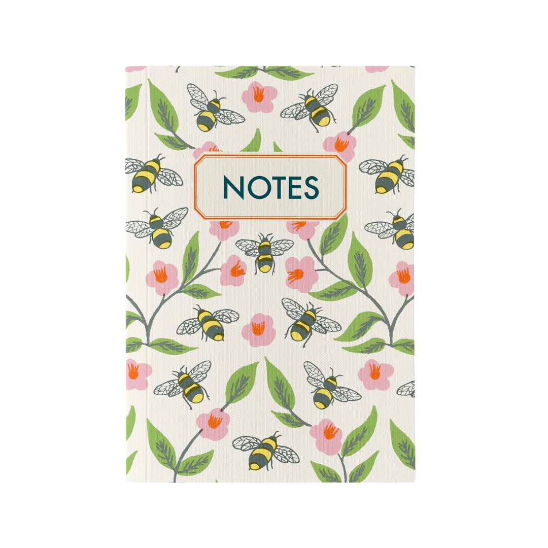Notebook With Bees Cover