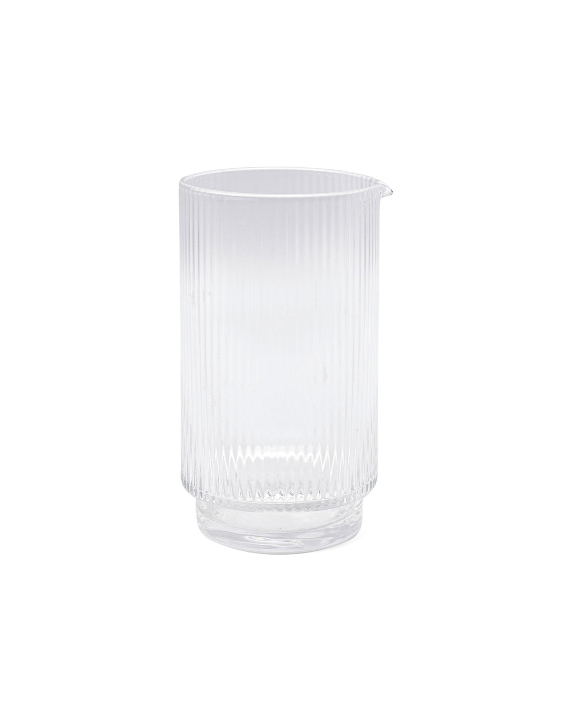 glass beaker with white background