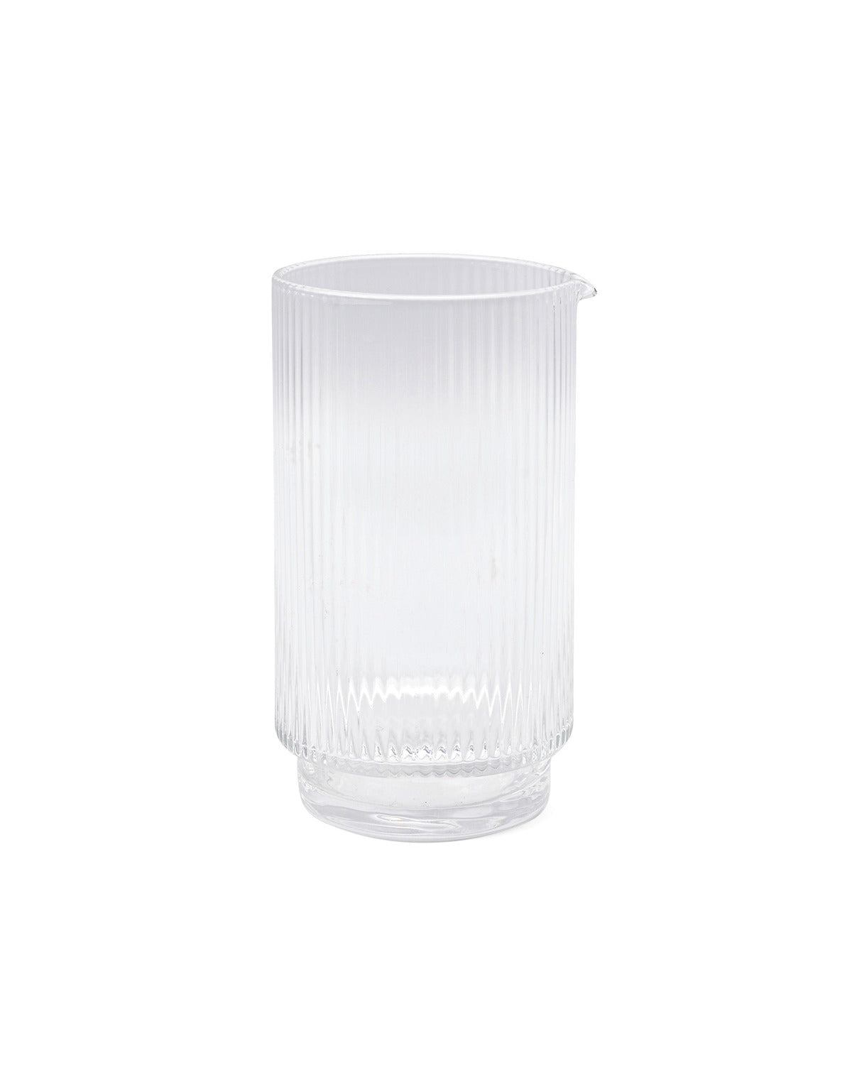 glass beaker with white background