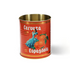 Cerveza Española Medium Orange Storage Tin