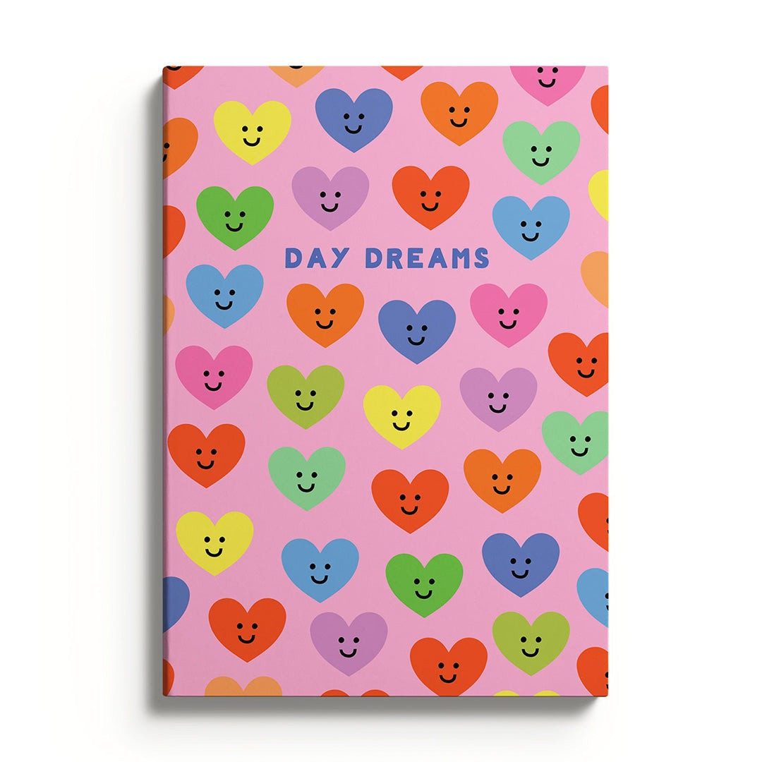 Day Dream Hearts Notebook