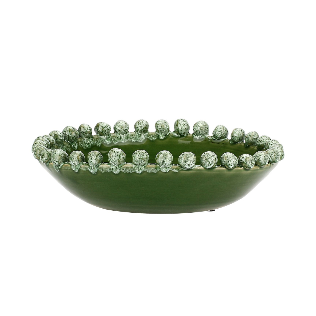 Reginaldo Bobble Green Decorative Bowl