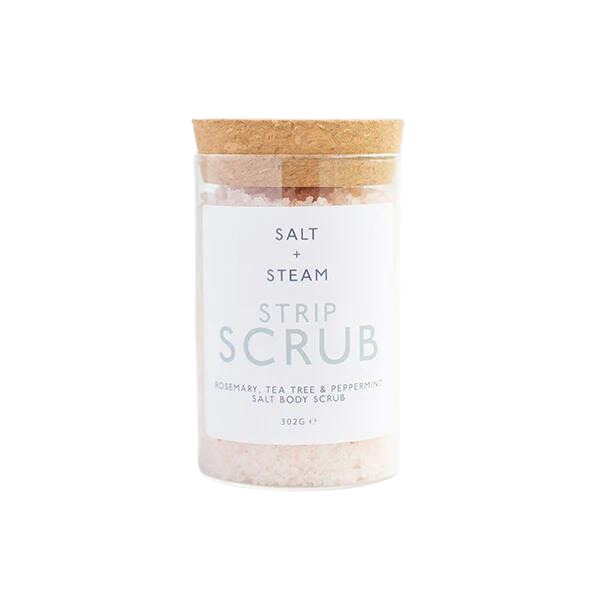Strip Scrub - Rosemary, Tea Tree & Peppermint Vegan Salt Body Scrub 302gr