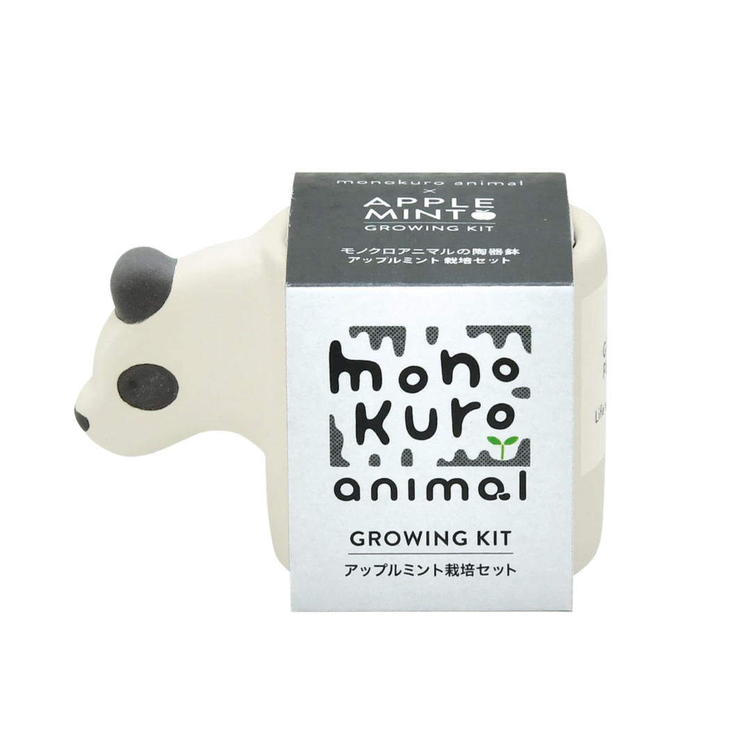 Monokuro Panda apple Mint Growing Kit