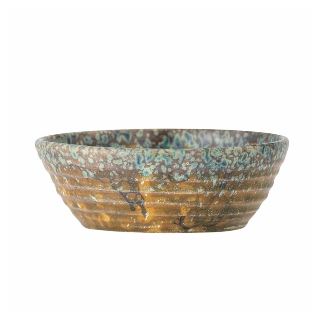 Milani Bowl Green Stoneware
