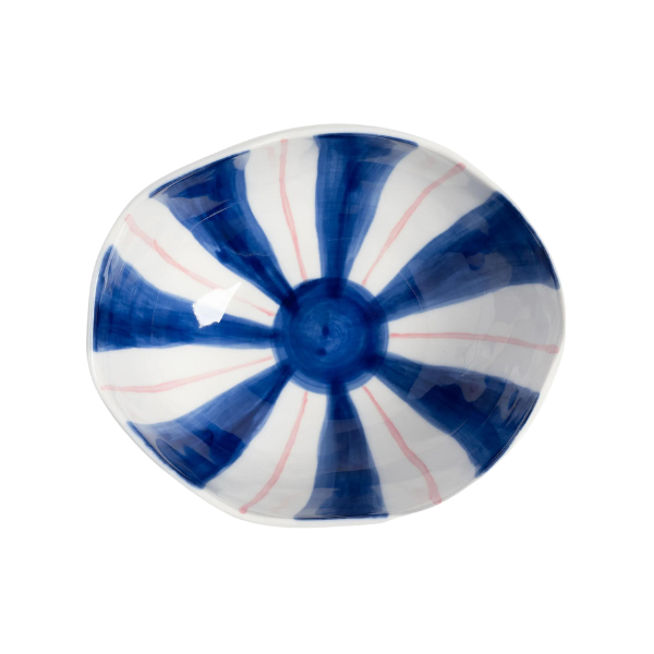 Ray Blue Porcelain Decorative Bowl