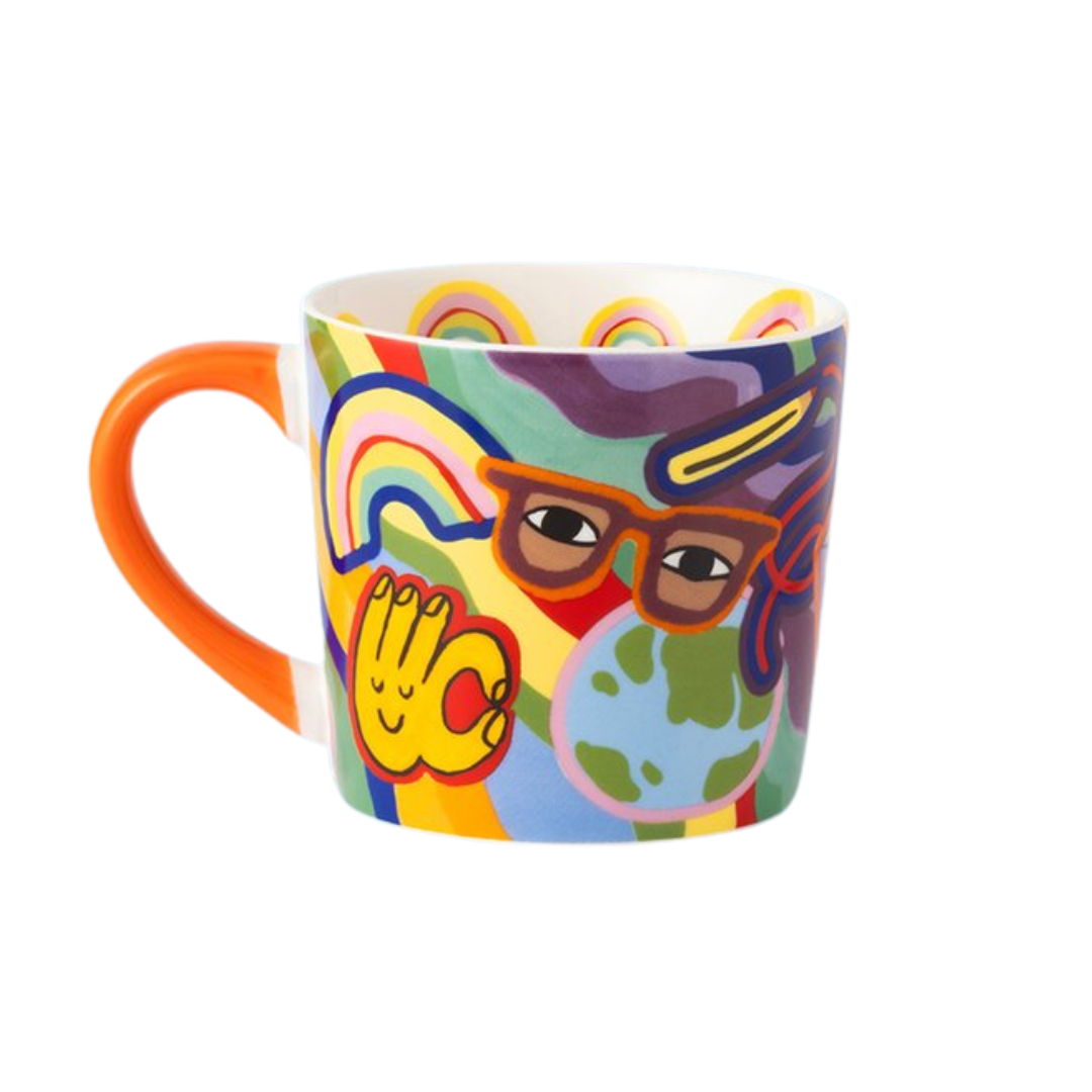 Rainbow Thank You Mug