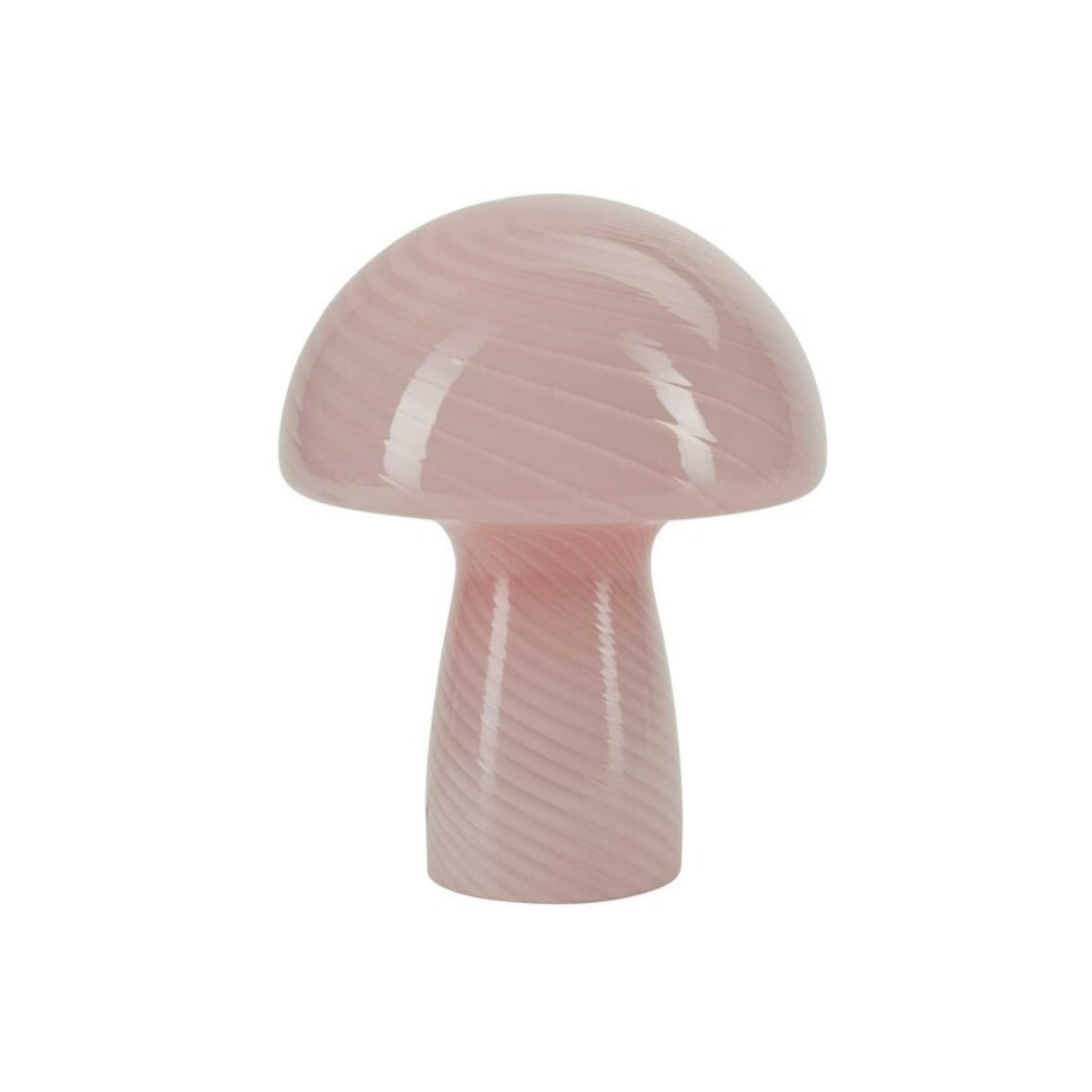 Mushroom Glass Lamp Small