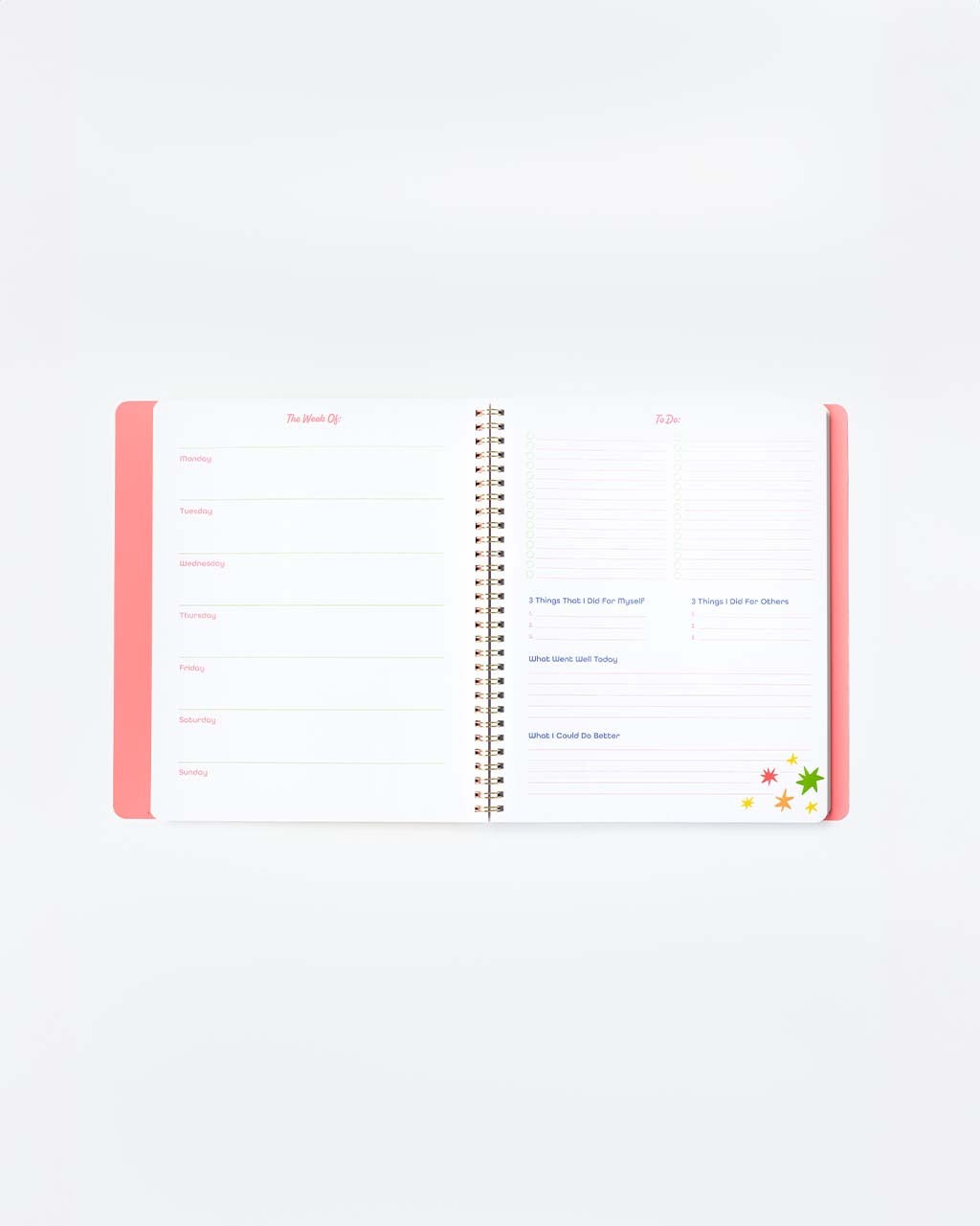 Let Me Write That down Undate Weekly Planner