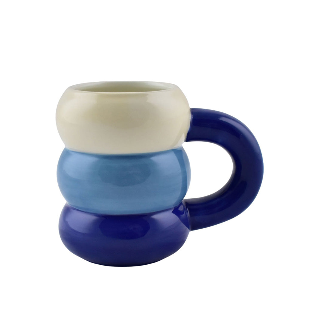 Barcelona Amor del Colour Blue/Light Blue Ceramic Mug