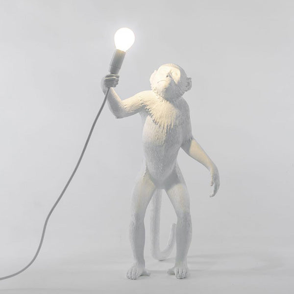 The Monkey Resin Standing Lamp