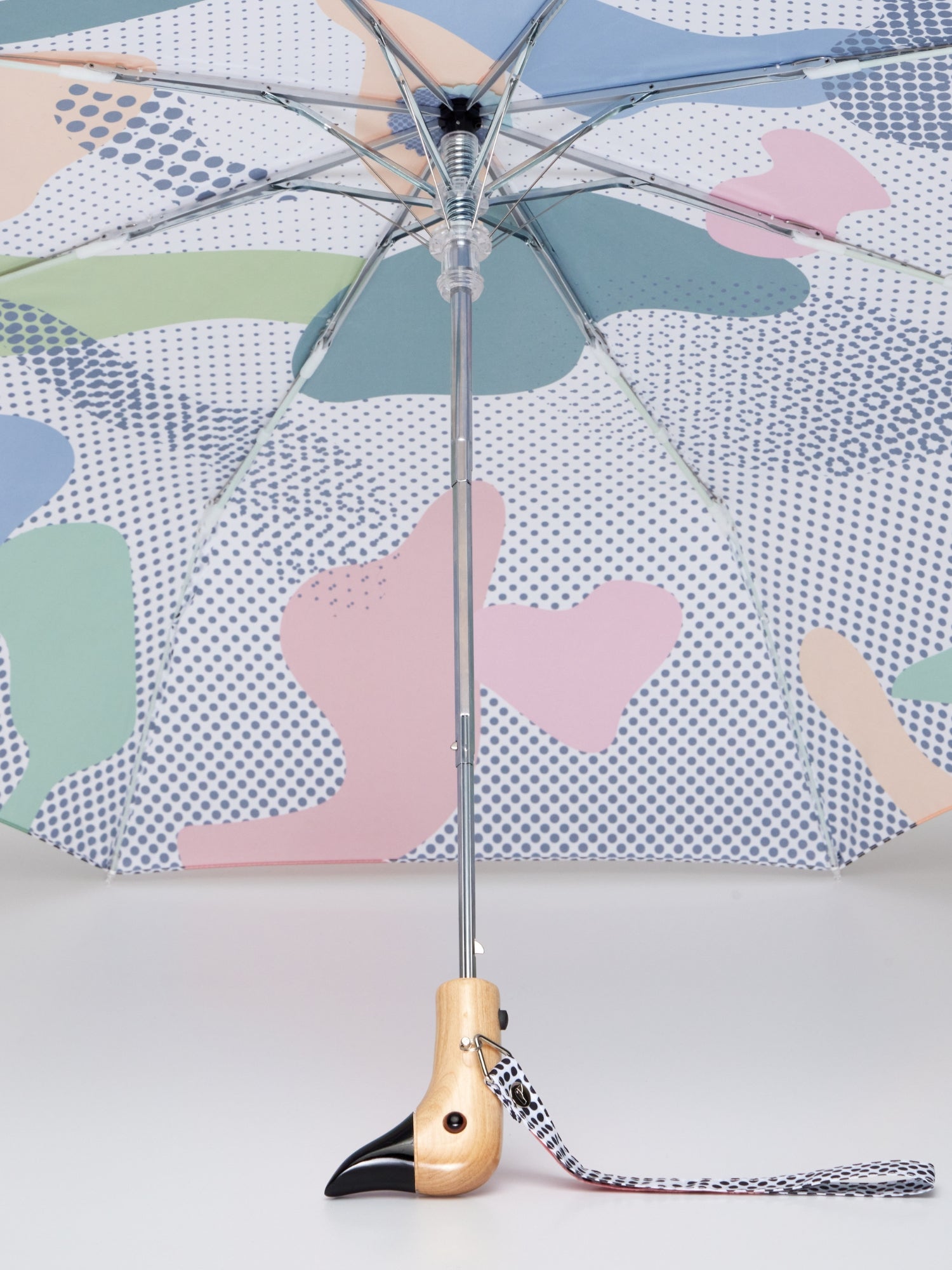 Dots Duck Compact Umbrella