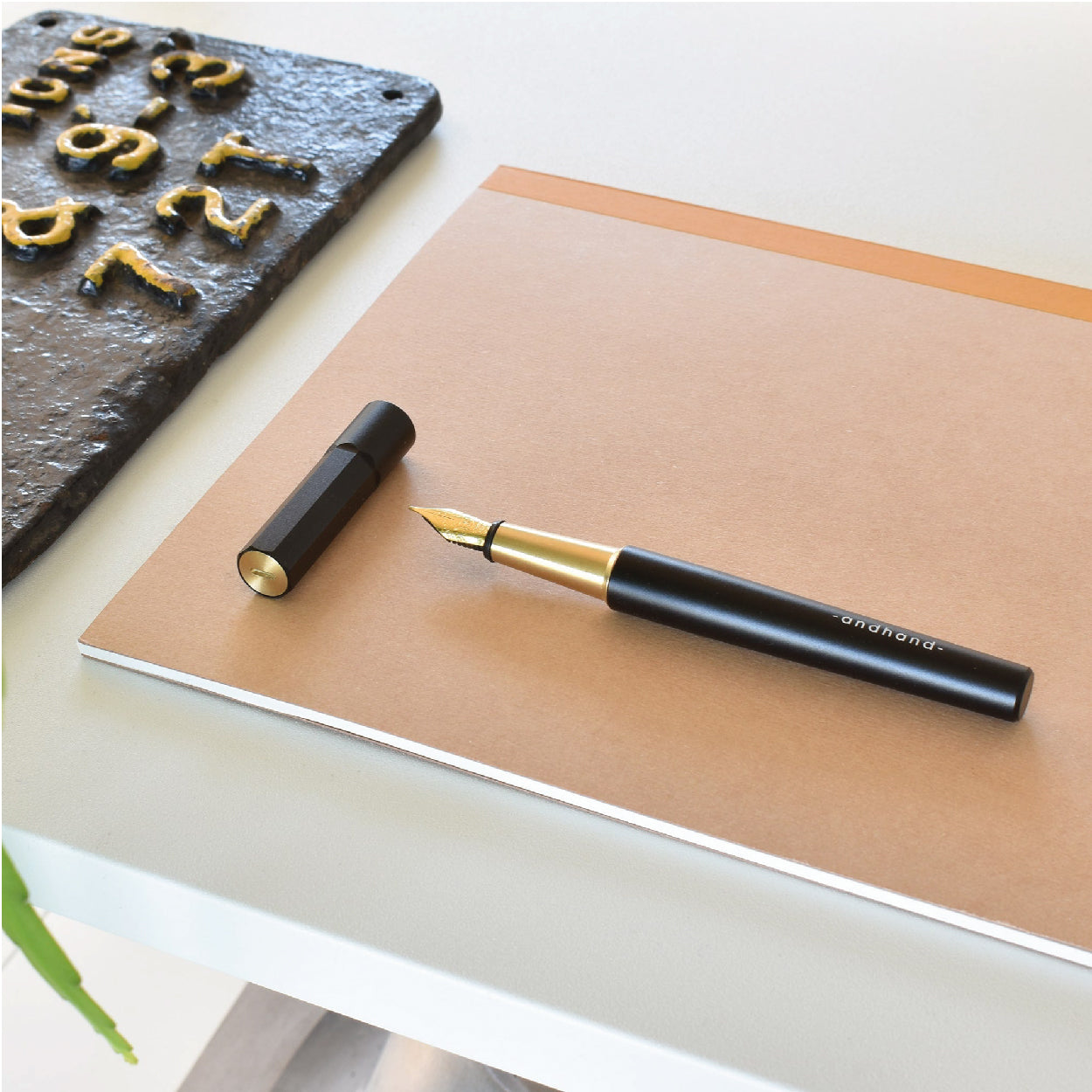 Black &amp; Brass Method Fountain Pen