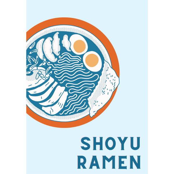 Shoyu Ramen Unframed Print