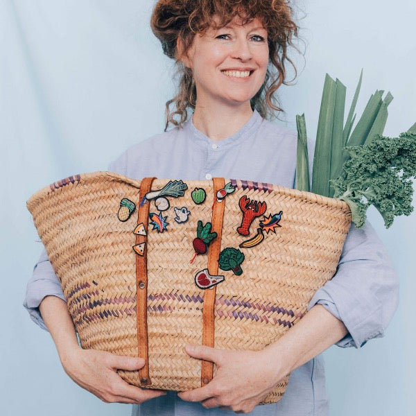 Banana Hand Embroidered Brooch