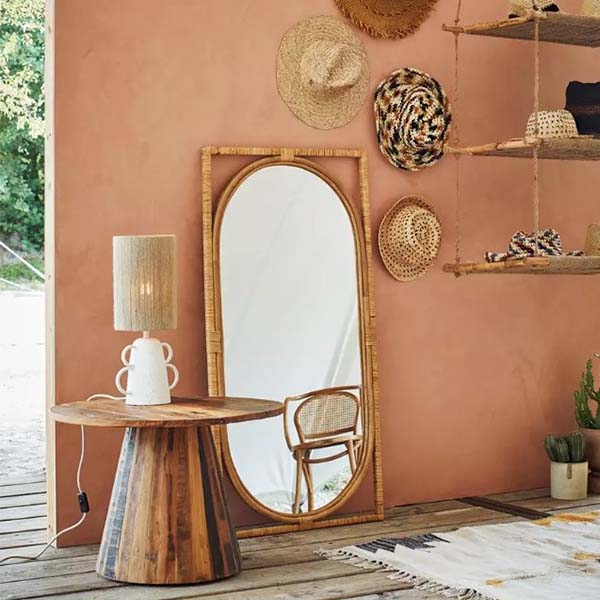 White & Beige Table Lamp