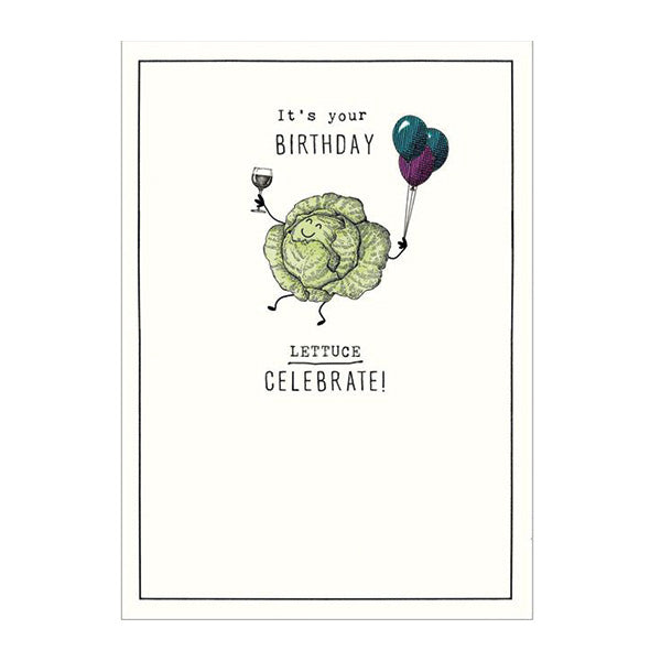 Lettuce Celebrate Card