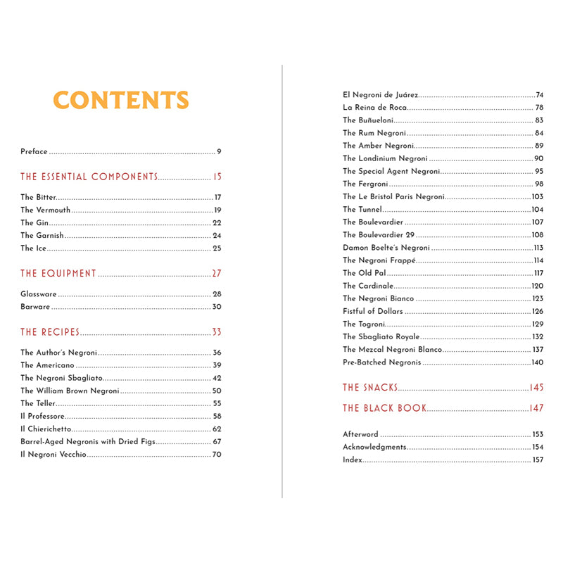 Negroni Book