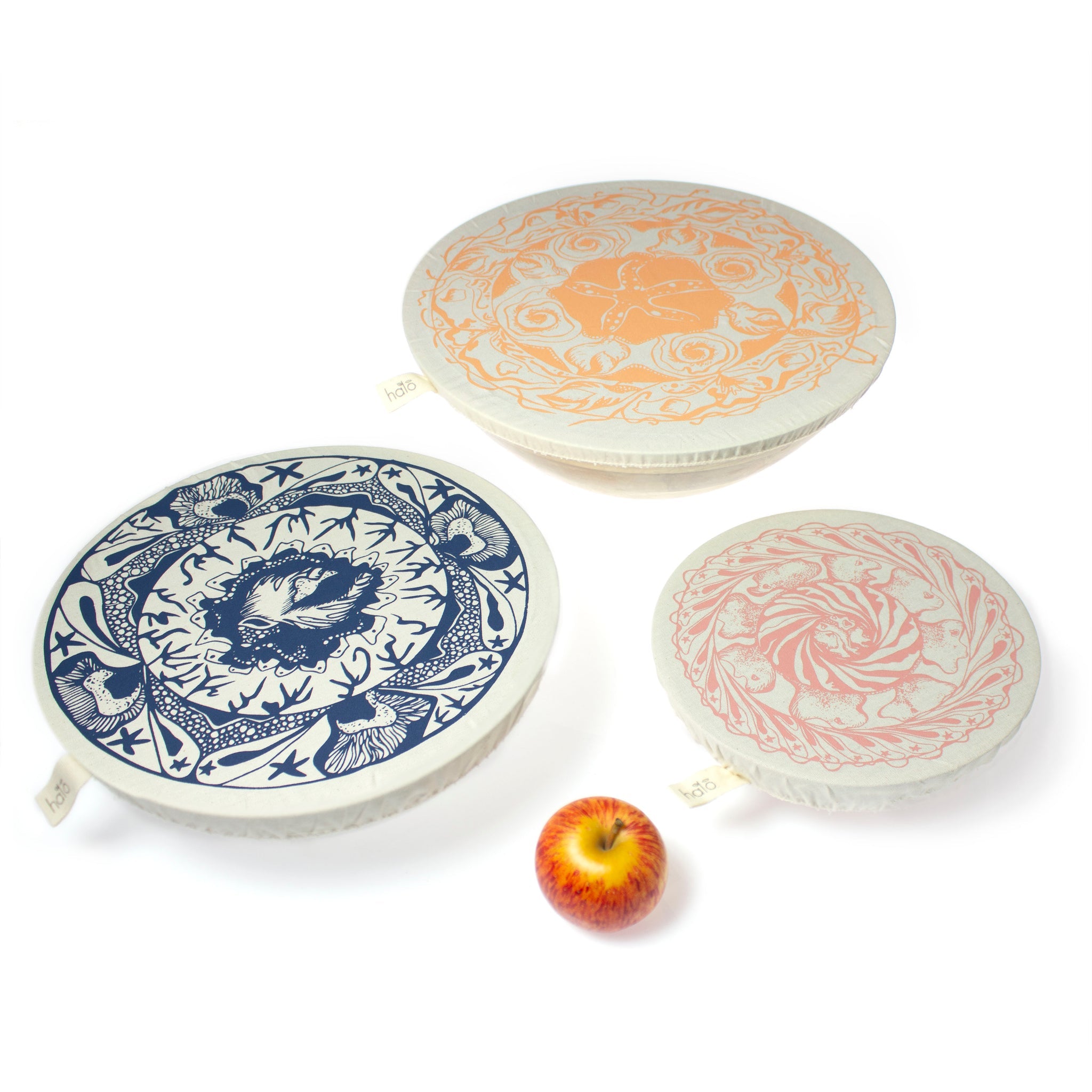 Round Dish Covers M/L/XL - Set of 3