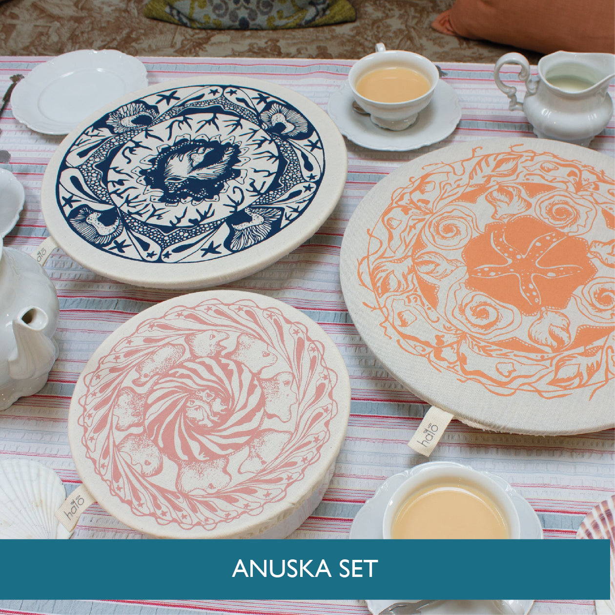 Round Dish Covers M/L/XL - Set of 3